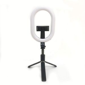 2 az 1-ben prémium L07 selfie bot kör reflektoros állvánnyal - 360°-ban forgatható, 3 világítási móddal (BBV) - Image 6