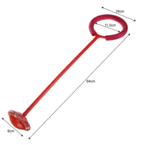 Skip ball bokalabda LED világítással - ügyességi, ugráló játék - lányos szín (BBJ) - Image 13