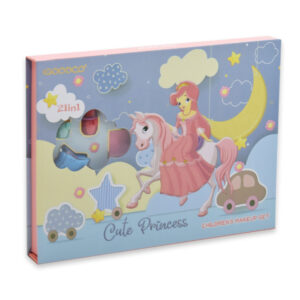 Igoodco 21 részes hercegnős szépítkező készlet - körömlakkokkal, szemfestékekkel, gyöngyékszerekkel, unikornis figurával (BBJ) - Image 6