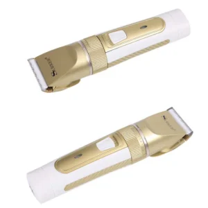 Surker SK-910 csendes működésű, akkumulátoros kisállatszőr nyíró készülék - 3-6-9-12 mm cserélhető fejekkel (BBV) (BBL) - Image 4