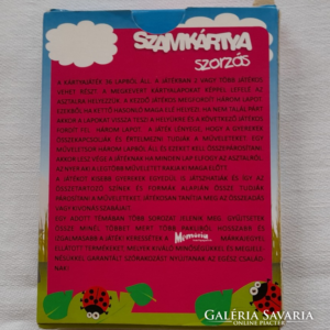 Számkártya – fejlesztő játék – szorzás témakör (BBKM) - Image 3