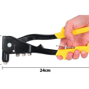 Kézi szegecselő szerszám - popszegecs húzó - 4 féle szegecs mérethez használható (BBL) - Image 5