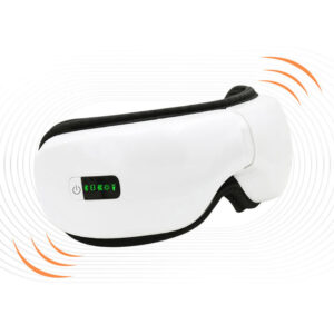 Zenélő szemmasszírozó készülék beépített Bluetooth hangszóróval - vibrációs masszázsszemüveg relaxáláshoz (BBV) - Image 7
