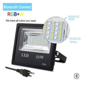 RGB színes telefonról irányítható LED reflektor/Party reflektor - 60W (BBV) - Image 7