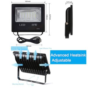 RGB színes telefonról irányítható LED reflektor/Party reflektor - 60W (BBV) - Image 8