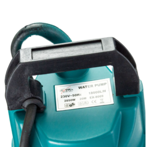 EX-8009 merülő szivattyú - szennyezett és tiszta víz szivattyúzására, 30 m merülési mélységgel - 2850W (BBA) - Image 6