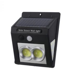 Falra szerelhető, időjárásálló, mozgásérzékelős napelemes kültéri lámpa (BBV) - Image 5