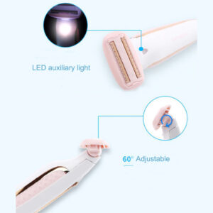 BXL-812 vezeték nélküli, női elektromos borotva - fájdalommentes szőrtelenítő készülék testre (BBM) - Image 11
