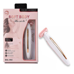 BXL-812 vezeték nélküli, női elektromos borotva - fájdalommentes szőrtelenítő készülék testre (BBM) - Image 10
