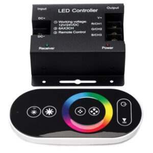 Intelligens, érintős távirányító LED szalaghoz - hangulatvilágítás vezérlőegység - 21 fényjáték programmal (BBD) - Image 5