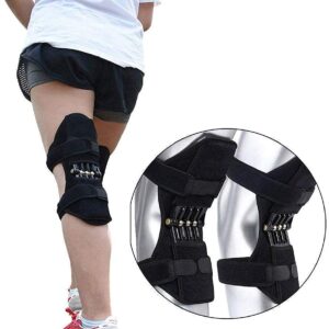 Tehermentesítő rugós térdrögzítő állítható pántokkal, különböző eredetű térdfájdalmak ellen (BBM) - Image 3