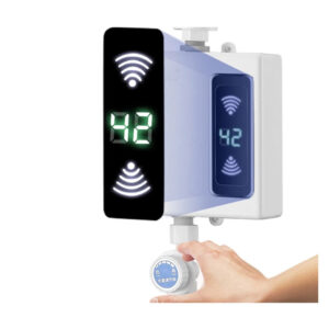 Átfolyós termosztatikus vízmelegítő 1,5 méter hosszú gégecsővel és zuhanyfejjel - 3500 W (BBV) (BBJH) - Image 3