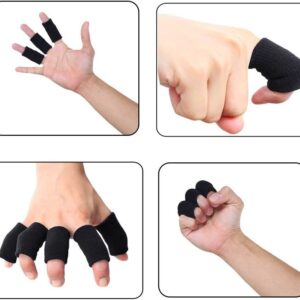 Gumis, stabilizáló ujjvédő textilpánt sportoláshoz, fizikai munkához, izületi fájdalmak ellen - 10 db (BBKM) - Image 8