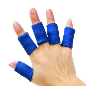 Gumis, stabilizáló ujjvédő textilpánt sportoláshoz, fizikai munkához, izületi fájdalmak ellen - 10 db (BBKM) - Image 6