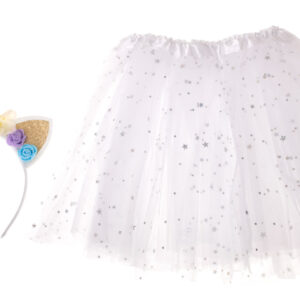 Két részes unikornis jelmez 3-6 éves gyerekeknek - fehér (BBI-7211) - Image 5