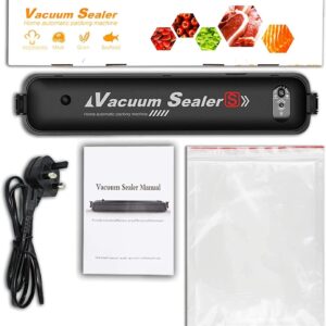 Vákuumfóliázó gép - élelmiszer tartósító vákuumcsomagoló készülék - 90W, fekete  (BBM)(BBV) - Image 6