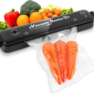 Vákuumfóliázó gép - élelmiszer tartósító vákuumcsomagoló készülék - 90W, fekete  (BBM)(BBV) - Image 8