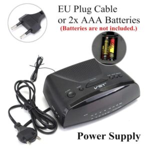 VST-905 rádiós vekker - 2in1 rádió és ébresztő óra jól olvasható LDC kijelzővel, szundi funkcióval és magas hangminőséggel (BBD) - Image 3