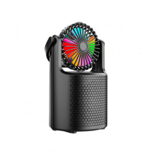 ZQS-1440 Bluetooth hangszóró 1500mAh akkumulátorral és RBG fényekkel a nyári bulikhoz - 2in1 hangszóró és mini ventilátor (BBV) - Image 7