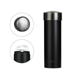 VGR V-339 professzionális mini vezeték nélküli elektromos férfi borotva - tenyér nagyságú, könnyen hordozható (BBV) - Image 3