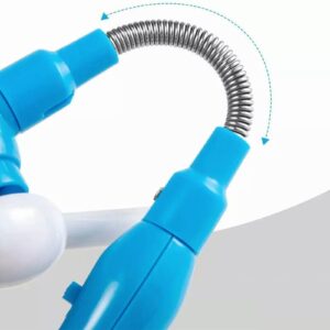 Elemes, világító és zenélő játék ventilátor gyerekeknek - forgó fénynyaláb flexibilis szárral (BBJ) - Image 5