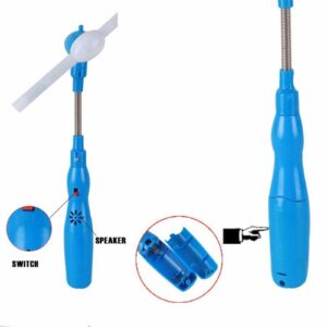 Elemes, világító és zenélő játék ventilátor gyerekeknek - forgó fénynyaláb flexibilis szárral (BBJ) - Image 7