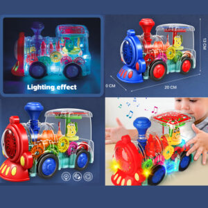 Vidám játék mozdony  fény- és hanghatásokkal (BBJ) - Image 3