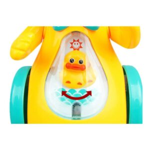 Zenélő, mozgó, világító játékkacsa - fényes gőzt fúj (BBJ) - Image 12