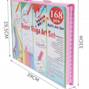 168 részes kreatív festő színező rajzkészlet pink (BBJ) - Image 4