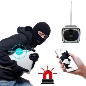 Napelemes akkumulátoros wifis kültéri kamera - kétoldalú hangkapcsolattal, újratölthető akkumulátorral (BBD) - Image 4