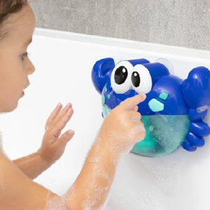 Zenélő, szappanbuborék készítő fürdőjáték - tarisznyarák erős tapadókoronggal, vidám dallamokkal (BBJ) - Image 6