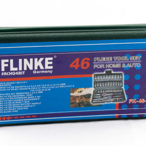 FLINKE/NONA 46 részes dugókulcs készlet praktikus tárolódobozban (BBL)(BBD) - Image 5