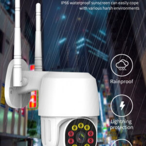 Vízálló smart wifi IP kamera kül-, és beltérre - 320 fokban elforgatható (BBV) - Image 5