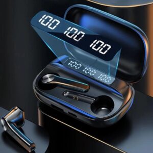 Y10 vezeték nélküli fülhallgató digitális kijelzővel és kiváló hangminőséggel - kiváló hangzású Bluetooth fülhallgató (BBV) - Image 3