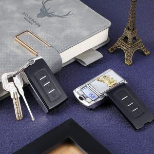 Slusszkulcsnak álcázott mini zsebmérleg - fűszerekhez, ékszerekhez, gyógyszerekhez - 0.01 grammos pontosság - 1x3x6 cm (BBL) (BBD) - Image 3