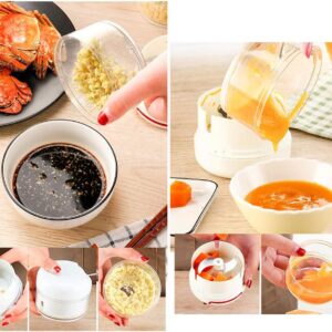 Hordozható kézi aprítógép - mechanikus mini fokhagyma daráló húzózsinórral (BBM) - Image 8