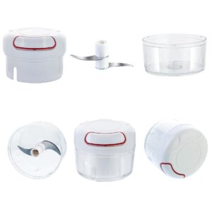 Hordozható kézi aprítógép - mechanikus mini fokhagyma daráló húzózsinórral (BBM) - Image 11