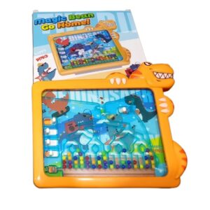 2in1 dínós logikai és ügyességi játék - fejleszti a kézügyességet és a gondolkodást - 20 x 23 x 2 (BBJ) - Image 8