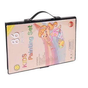 86 részes kreatív festő színező rajzkészlet - fekete (BBJ) - Image 14