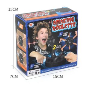 Tréfás hazugságvizsgáló játék - kamu detektor társasjáték sokkoló effektussal - biztonságos, fájdalom mentes (BBJ) - Image 4