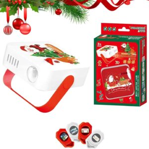 Karácsonyi projektor rengeteg kivetíthető mintával - kompakt méret, egyszerű használat (BBJ) (FX) - Image 5