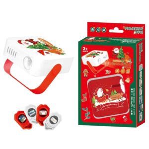 Karácsonyi projektor rengeteg kivetíthető mintával - kompakt méret, egyszerű használat (BBJ) (FX) - Image 7