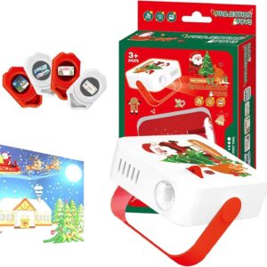 Karácsonyi projektor rengeteg kivetíthető mintával - kompakt méret, egyszerű használat (BBJ) (FX) - Image 4