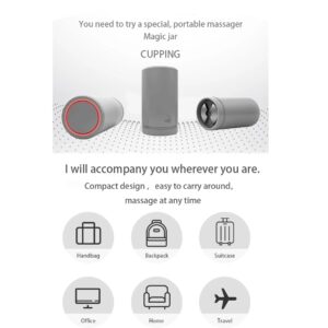 Magic jar - 2 db-os elektromos köpölyöző és masszírozó készülék szett (BBM) - Image 8