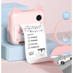 Thermo papír utántöltő készlet gyermek kamerához és mini nyomtatóhoz - 5,7 cm x 3 m (BBJ) - Image 4