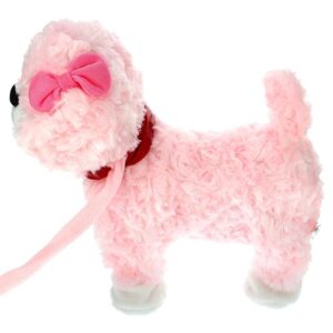 Sétáló, zenélő rózsaszín kutya - pórázzal vezethető kutyus (BBJ) - Image 3