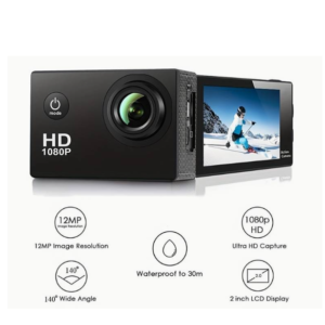 FULL HD vízálló akciókamera 1080P (BBL) (BBD) (BBV) - Image 3