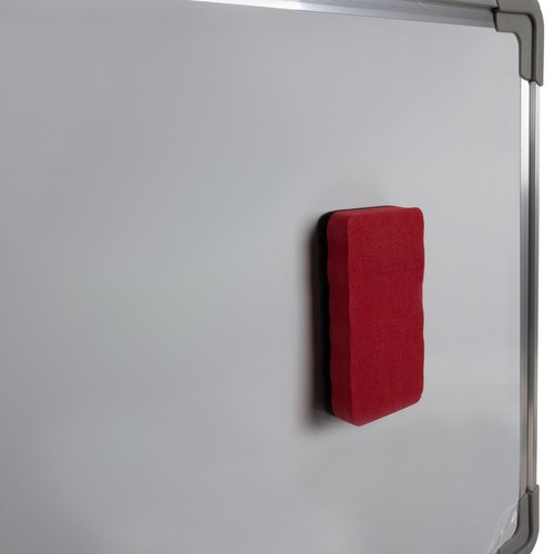 Többfunkciós, mágneses, felakasztható fehér tábla – tollakkal, mágnesekkel, szivaccsal, 60x40cm (BB-22752)6