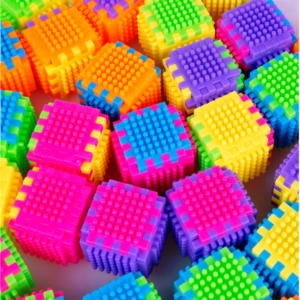 72 darabos tüsi építőjáték szett - színes készségfejlesztő építőkocka (BBLPJ) (BBMJ) - Image 6