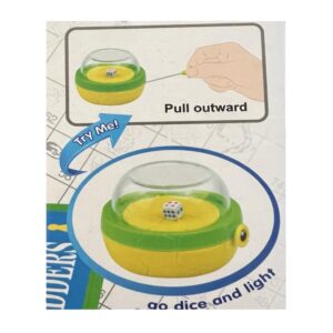 Kígyók és létrák társasjáték - Vidd magaddal a szórakozást – összecsukható és hordozható (BBLPJ) - Image 3